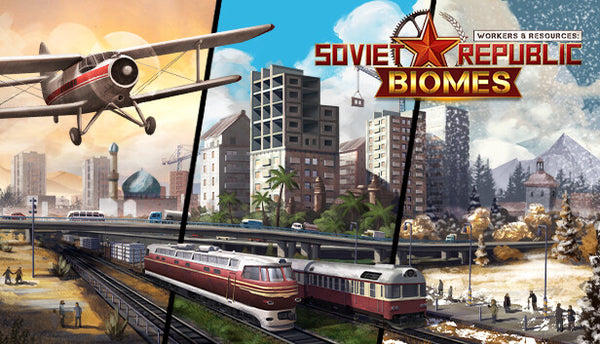Workers & Resources: Soviet Republic - Biomes (DLC)